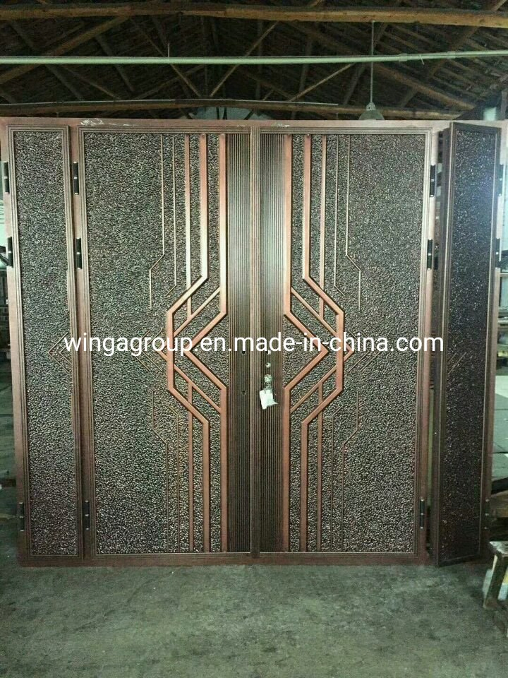 Luxury Explosion Proof Aluminum Cast Board Security Door Wg-Fb-21