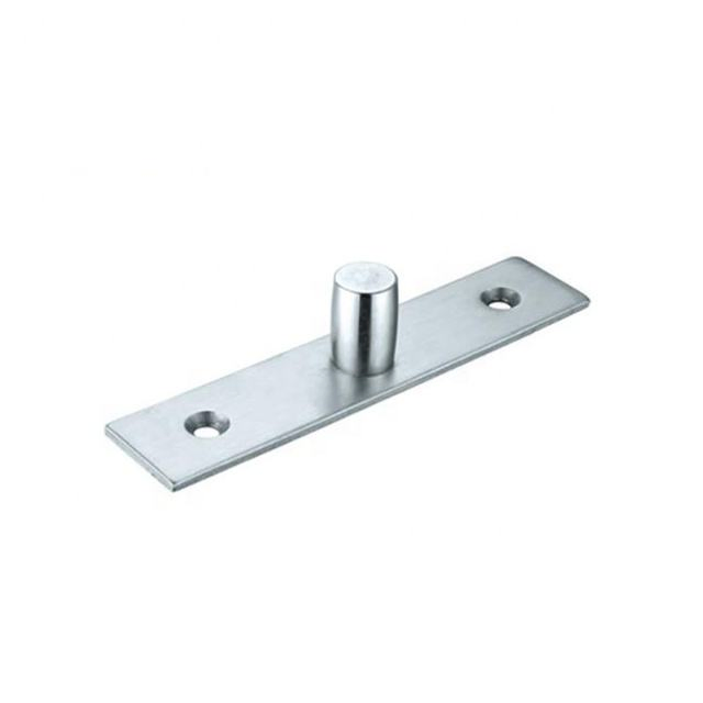 Heavy Duty Frameless Glass Door Patch Fitting Stainless Steel Surface Mounted Pivot