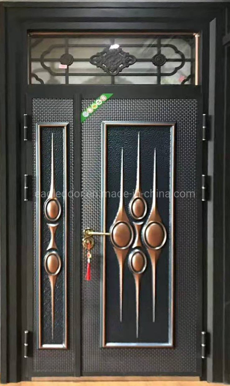 2019 Middle East Cast Aluminum Explosion-Proof Hot Security Steel Door