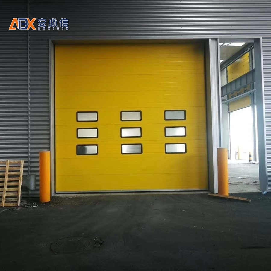 Steel Factory Direct Sales Advanced Corrosion-Resistant Overhead Industrial Lifting Sectional Garage Door