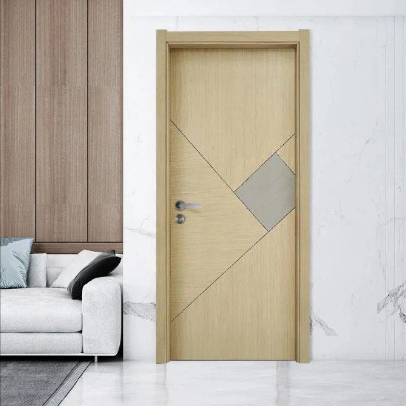 Advanced High-Quality MDF Melamine Interior Soundproof Wood Doors