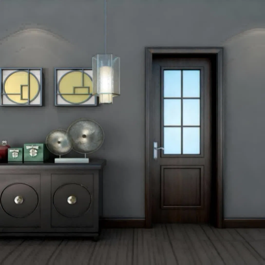 Soundproof Studio Door with MDF Core and Special Acoustic Sealing Features