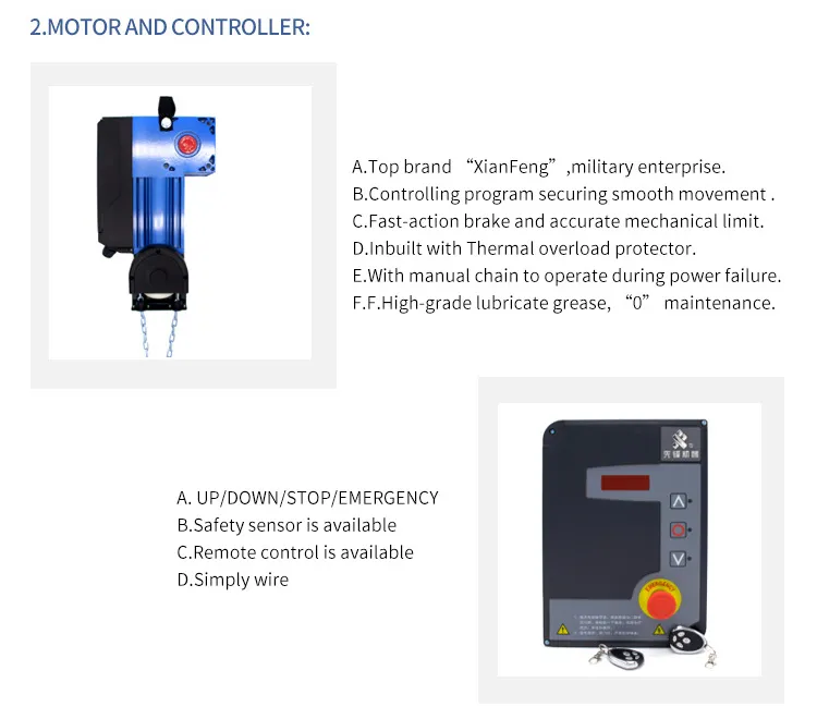 Motor and controller