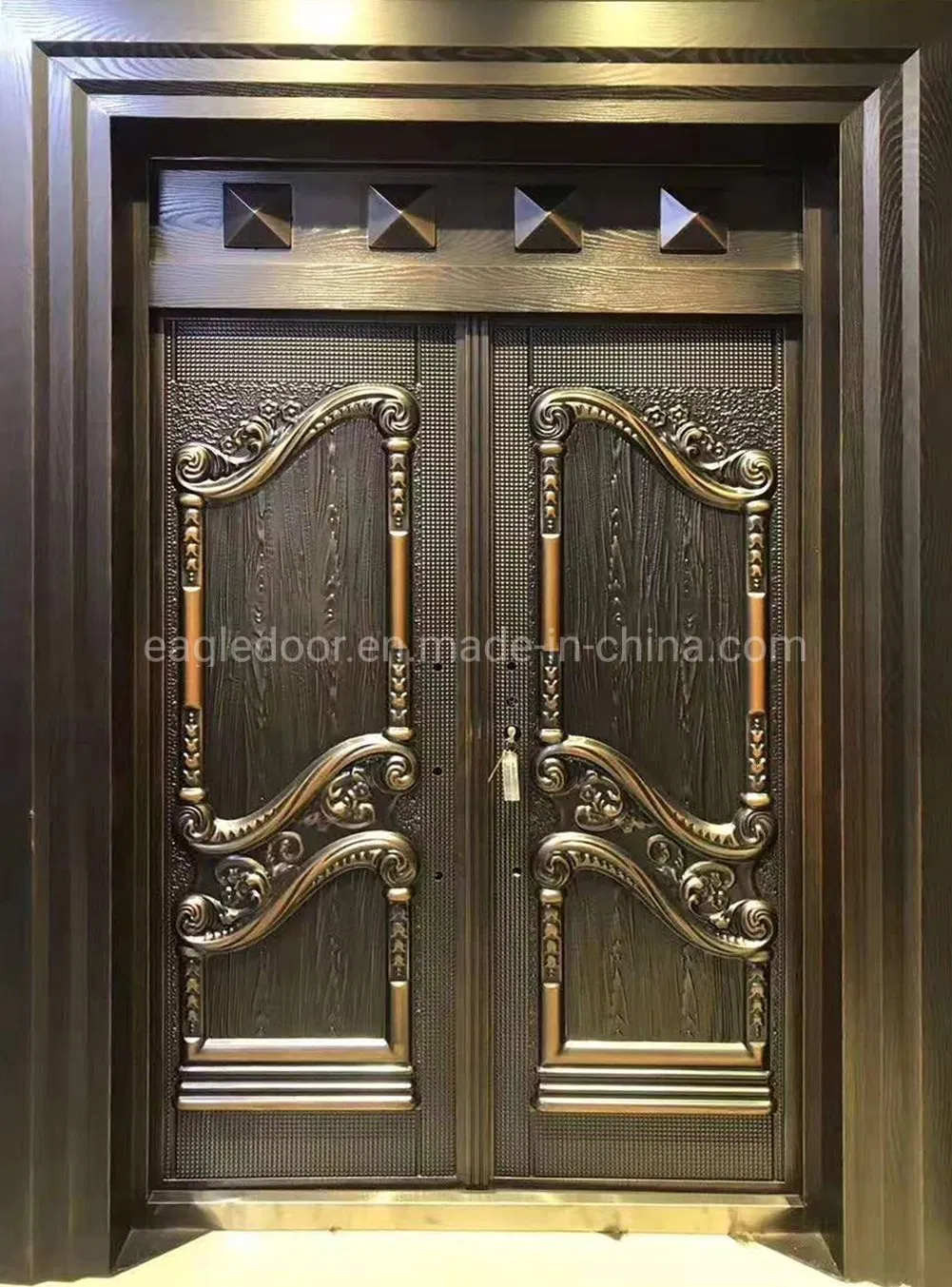 American Cast Aluminum Explosion-Proof Hot Security Steel Door