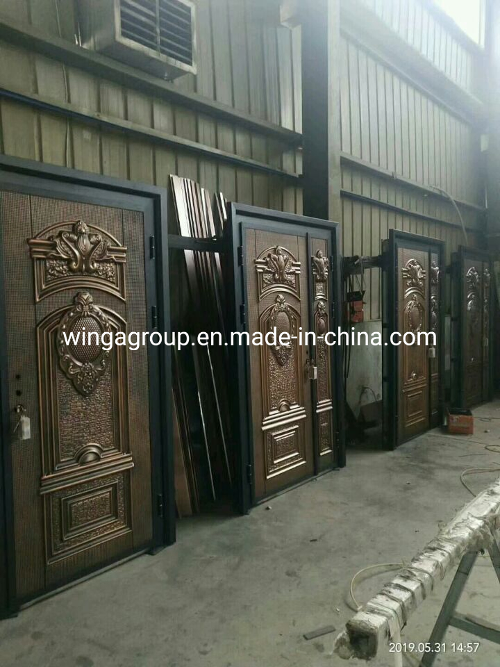 Luxury Explosion Proof Aluminum Cast Board Security Door Wg-Fb-21