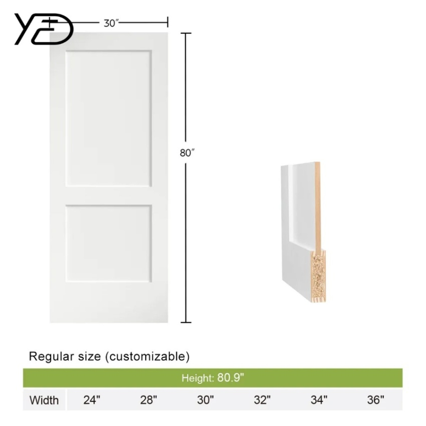 Latest Design Wood Door Carved PVC HDF MDF Veneer Waterproof Simple Designs Laminated Doors and Frames for Home Office School