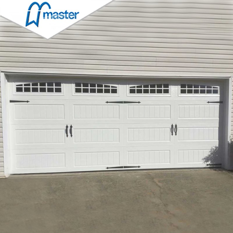 CE Approved Hot Sale Sandwich Panel Modern Design Residential Commercial Industrial Electric Foamed Automatic Sectional Overhead Steel Insulated Garage Door