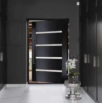 Aluminum Glass Pivot Door 2