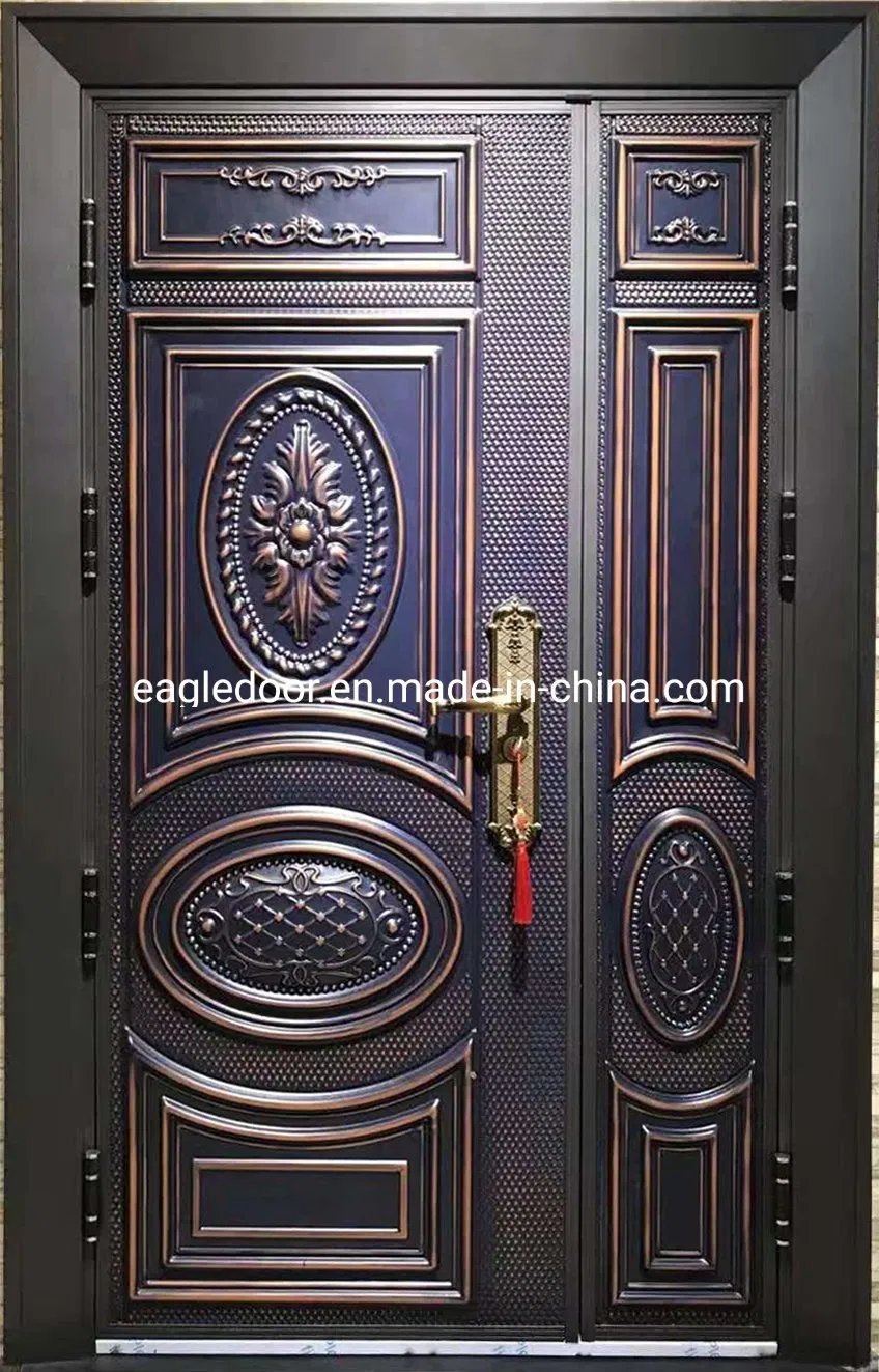2019 Factory Cast Aluminum Explosion-Proof Hot Security Steel Door (K-024)