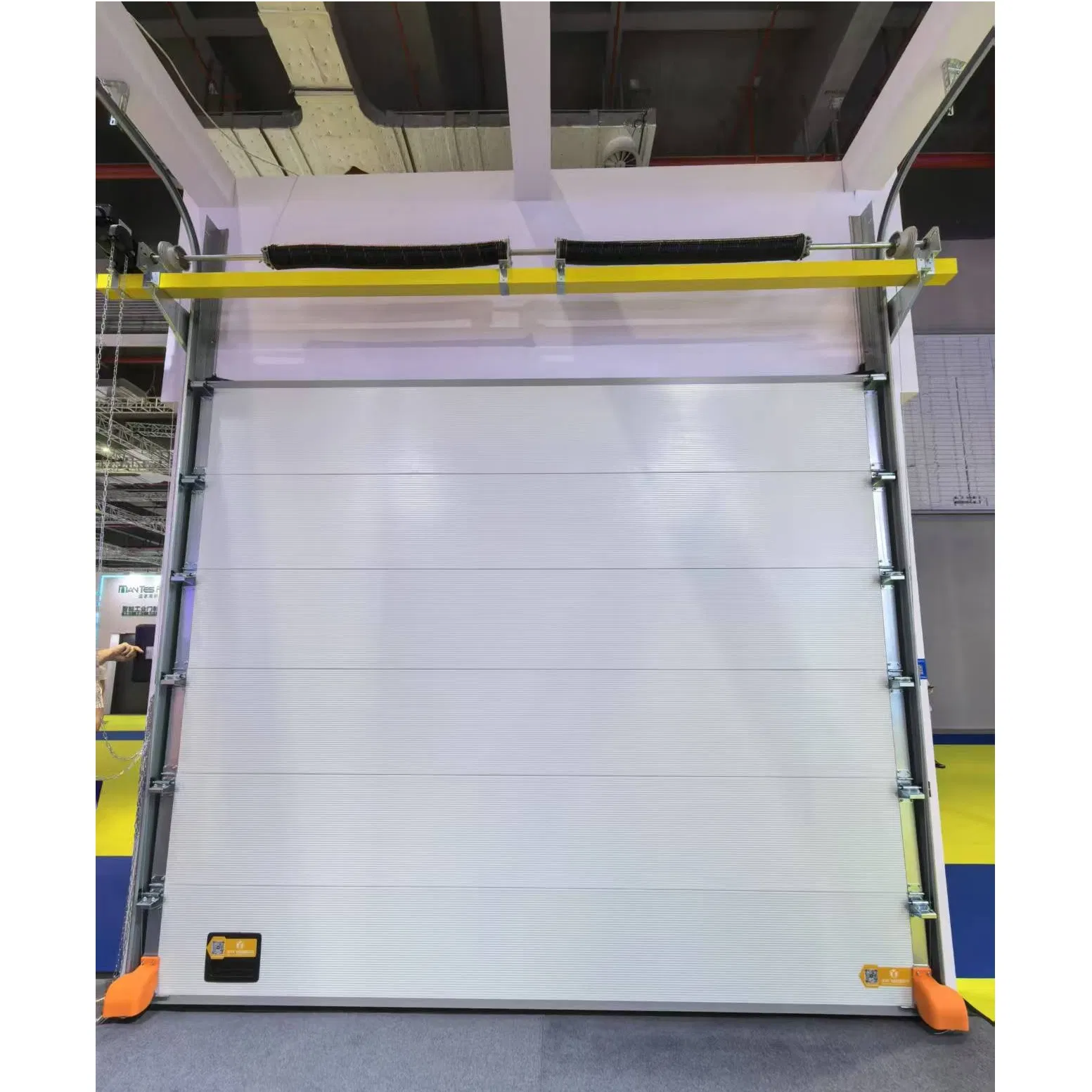 Auto Galvanized Steel Warehouse Industrial Sectional Automatic Safety Overhead Sliding Garage Lifting Exterior Doors