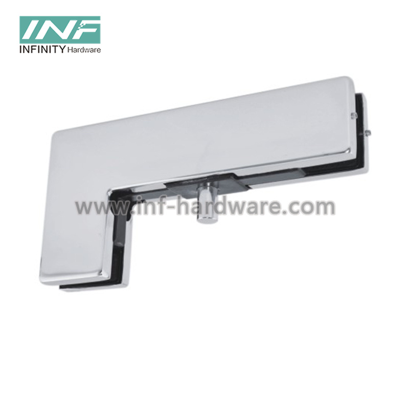 Durable Zinc Alloy/Aluminium Frameless Glass Door Patch Fitting Glass Hardware Bathroom Accessories