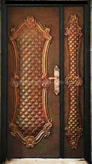 Factory Middle East Cast Aluminum Explosion-Proof Hot Security Steel Door