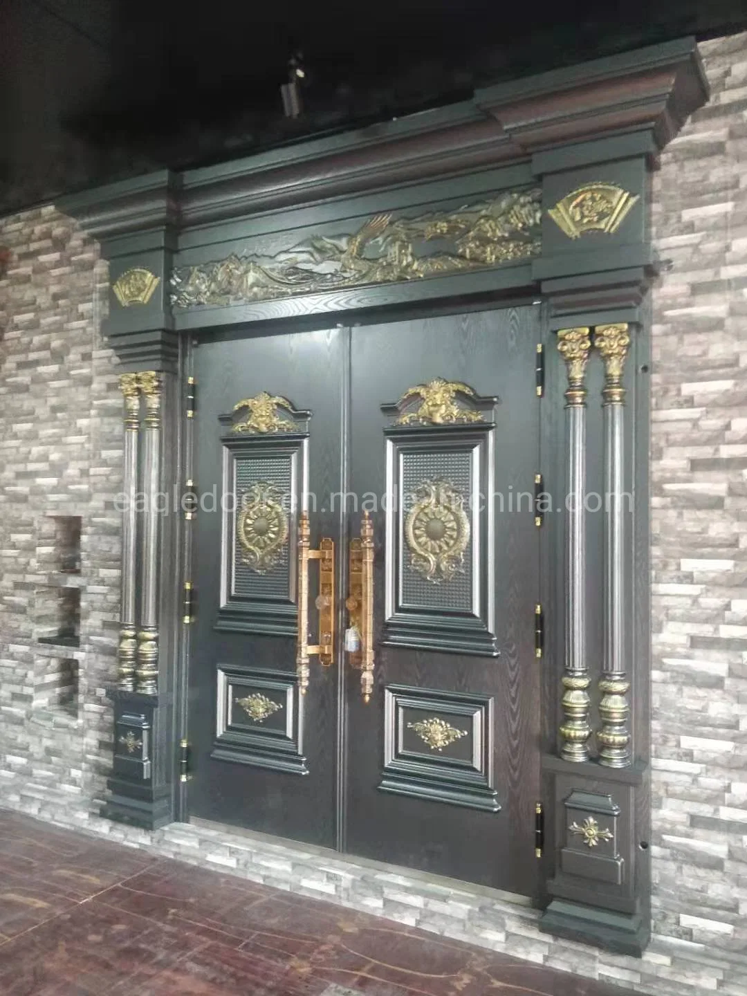EU Cast Aluminum Explosion-Proof Security Steel Door