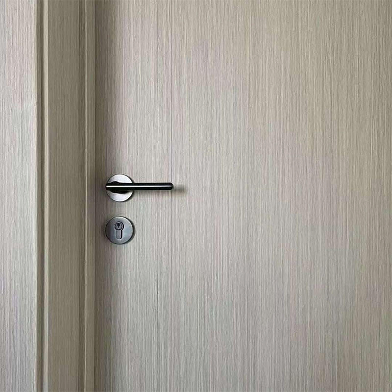 Factory Direct Turkish Melamine Wood Interior Plain Wood Grain MDF Core Bedroom Wooden Interior Door