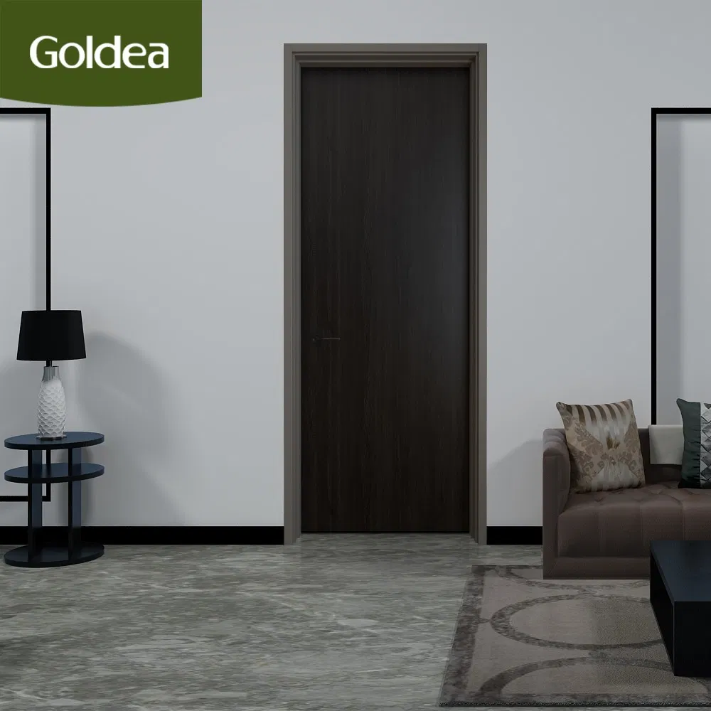 Premium Solid Wood and MDF Laminated PVC Front Door Design