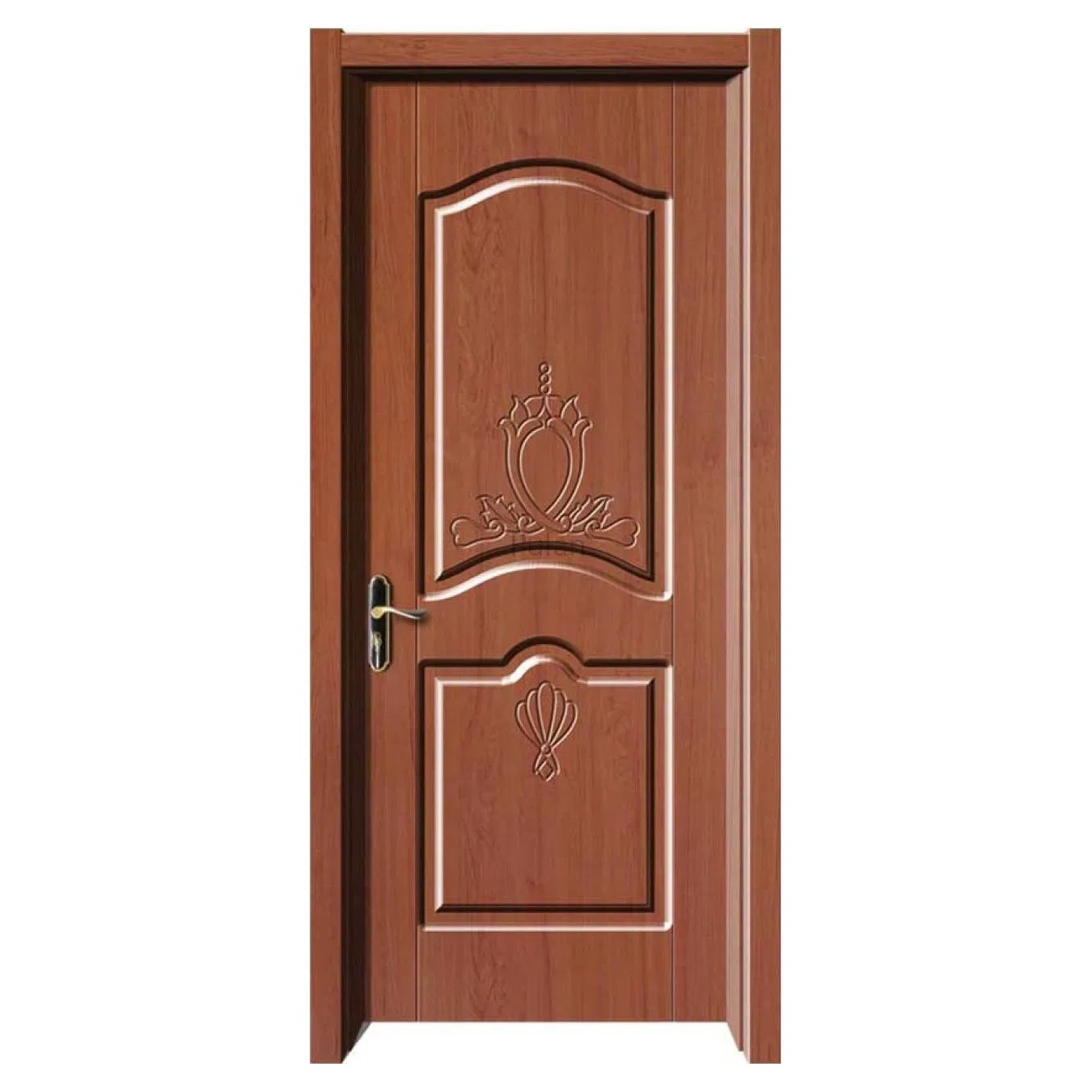 Elegant PVC Laminated MDF Interior Door for Apartment Spaces