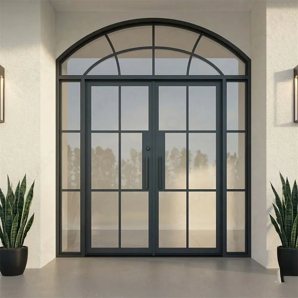 Soundproof Steel French Door for Home Studio and Private Office