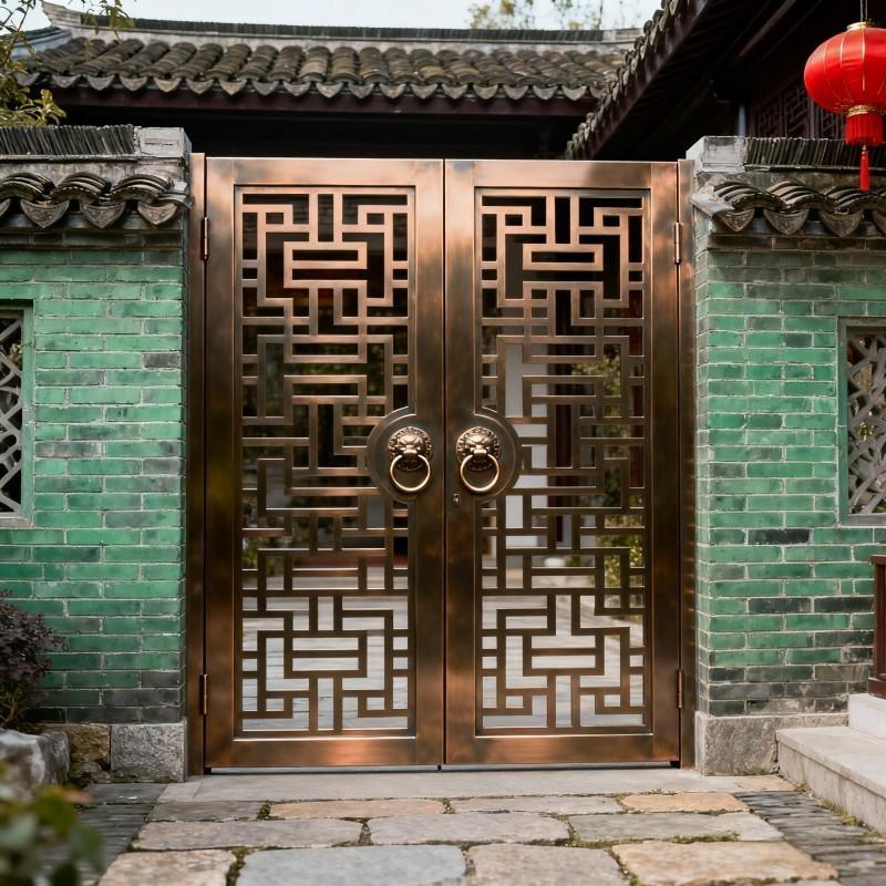 Soundproof Custom Stainless Steel Door for Professional Studio Use