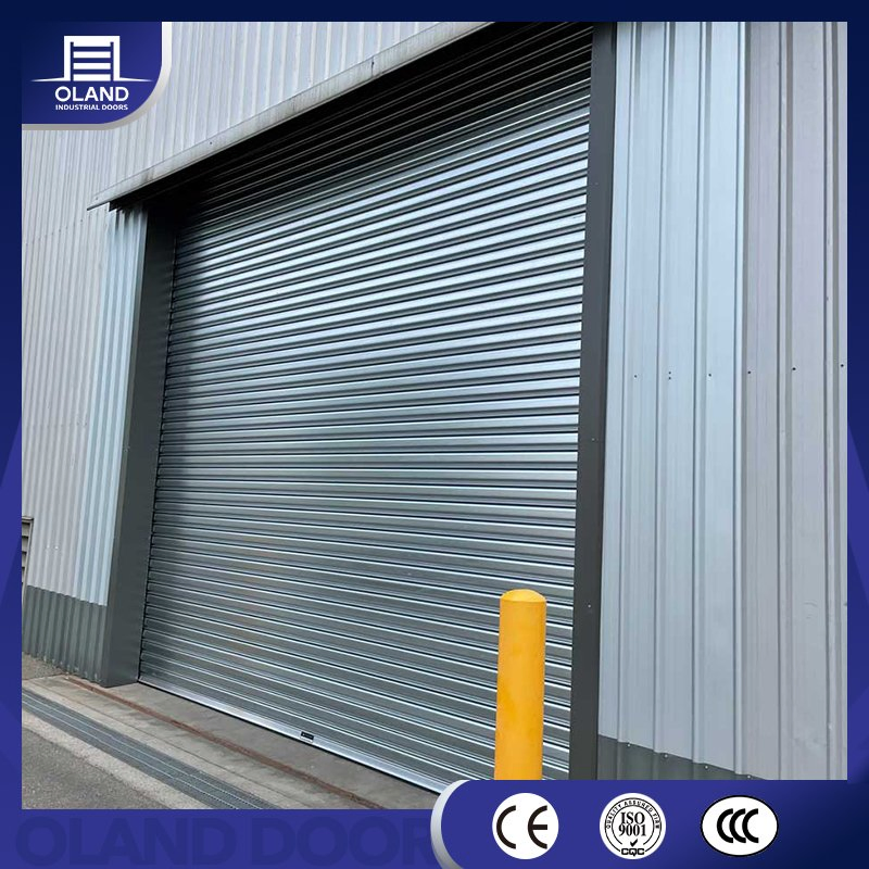 Heavy Durable Windproof Steel Security Roller Shutter Door Insulated Industrial Galvanized Stainless Roll up Door Metal Rolling Garage Doors for Warehouse
