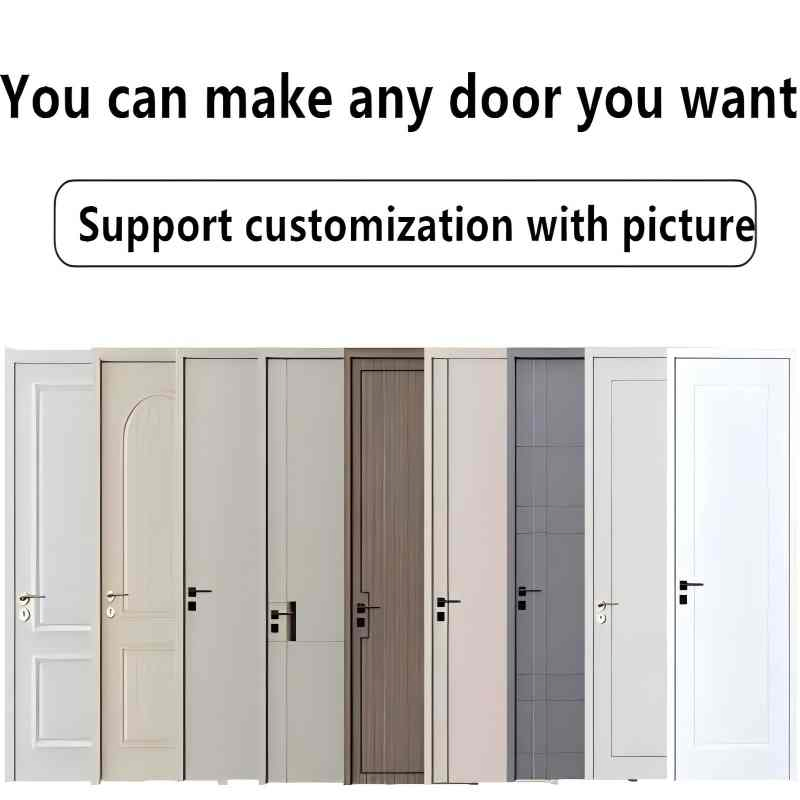 Chinamade Wooden Interior Door PVC Interior Door MDF Interior Door Premium Laminated Door for Modern Home Interiors