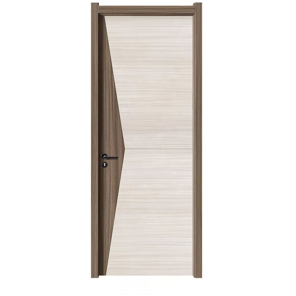 Wholesale Price Kitchen Entry Melamine Finished Surface Soundproof Wooden Front Interior Doors