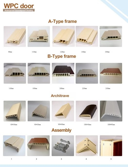 Soundproof WPC Door for Studio - 40dB Noise Reduction ODM Support