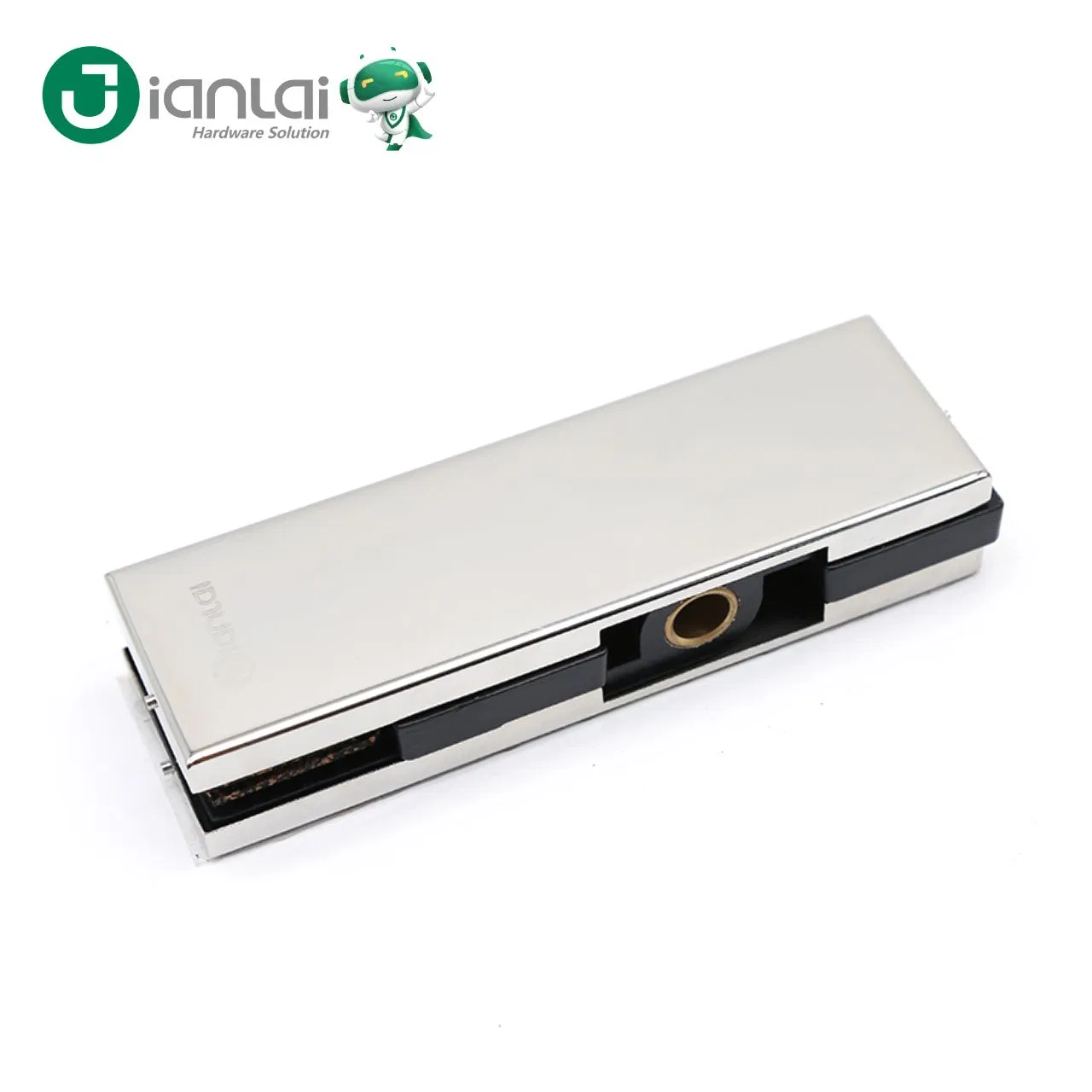 SS304 Patch Fitting Tempered Frameless Glass Door Panel Top Clamp Patch Fitting