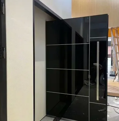 Aluminum Glass Pivot Door 5