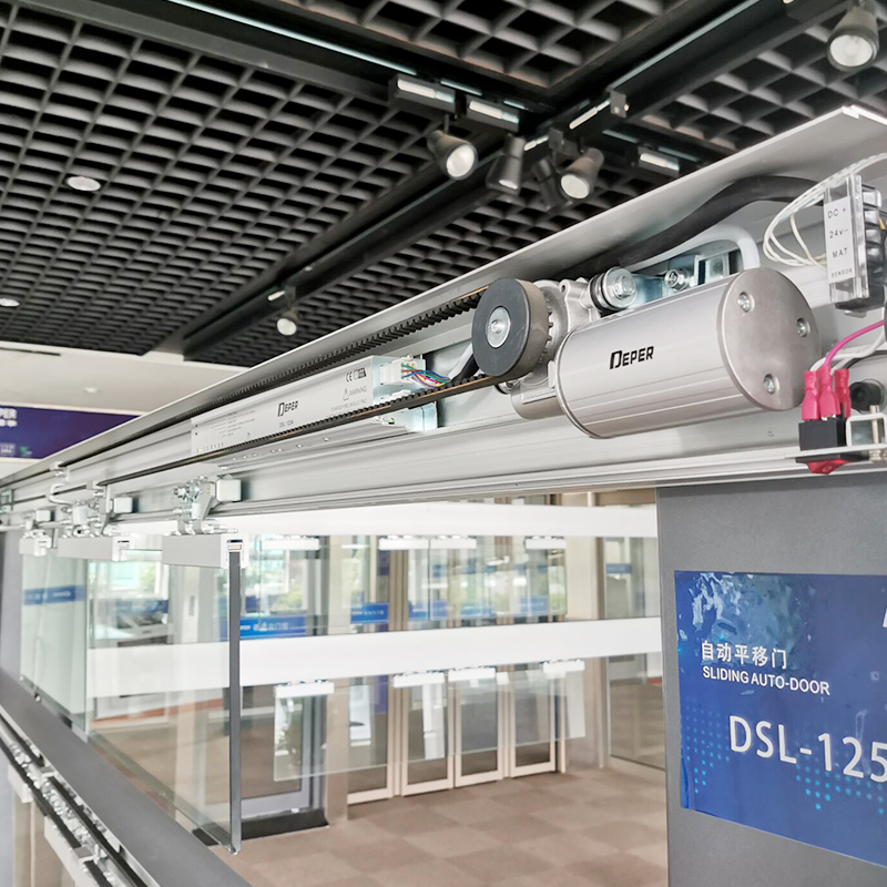 Modern Classic 125A 150kg 65W Motor Aluminum (Photocell) Automatic Sliding Door Mechanism for Framed Glass Door