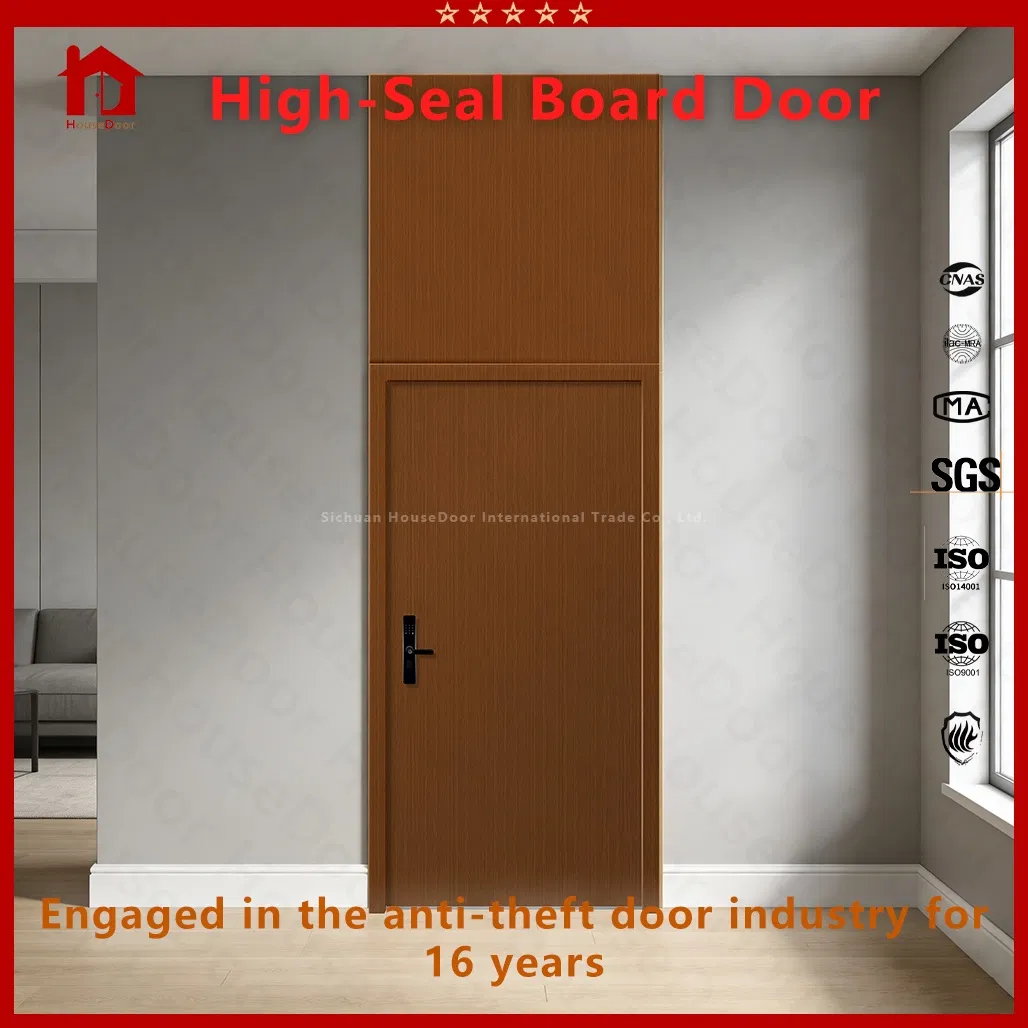 Luxury Steel Metal Security Door, Zinc Alloy Iron Armored Entry with Fire Rated &amp; Insulated, Transom Panel for Villa Hotel Main Door