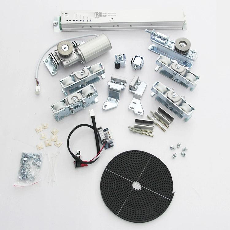 Modern Classic 125A 150kg 65W Motor Aluminum (Photocell) Automatic Sliding Door Mechanism for Framed Glass Door