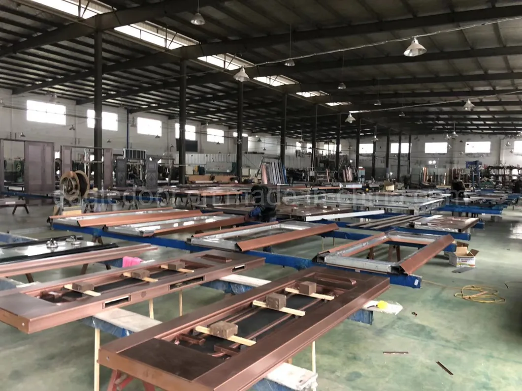 Copper Entry Door Design 1