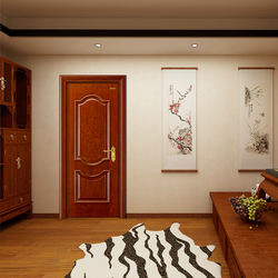 Modern Latest Design Wooden Melamine Hotel Door Interior Room Door