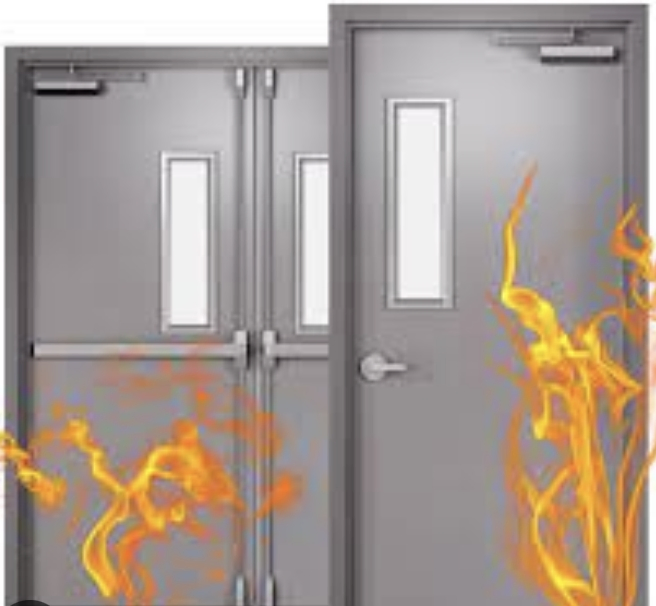 UL Listed Emergency Exit Fire Rated Door Steel Fire Door