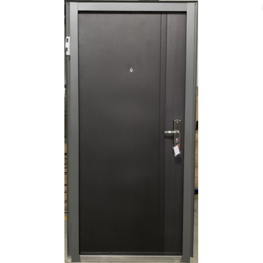 Exterior Interior Modern Iron Single New Stainless Steel Security Safety Metal Door
