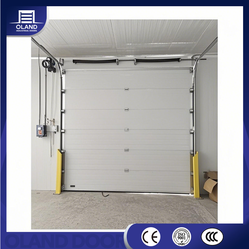 Wholesale Industrial Sectional Garage Doors Factory Automatic Premium PU Foam Insulated Windproof Aluminum Door Gate Security Vertical Lifting up for Warehouse