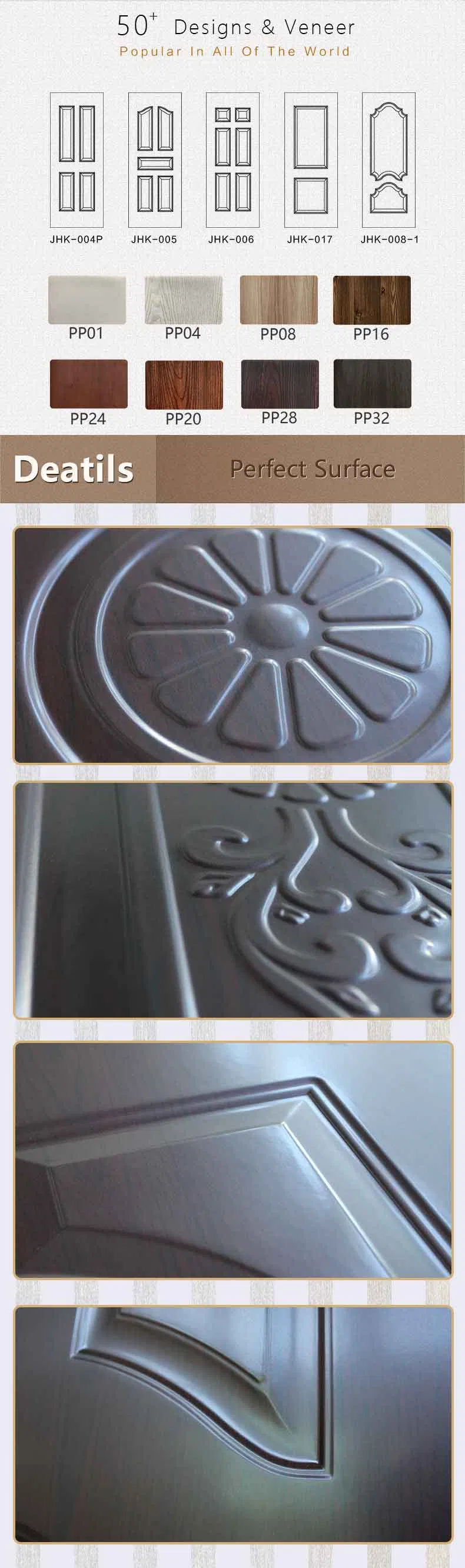 Economical Interior PVC Door Design