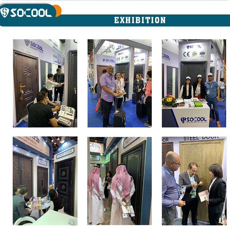 Single Leaf Copper Color House Villa Apartment Entry Exterior Metal French Entrance Steel Security Front Door Designs for Home