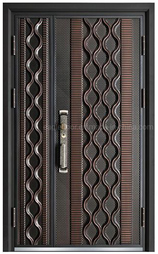 Africa Cast Aluminum Explosion-Proof Hot Security Steel Door