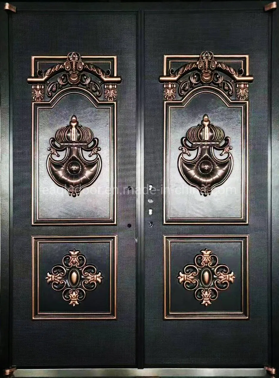 2019 Middle East Cast Aluminum Explosion-Proof Hot Security Steel Door