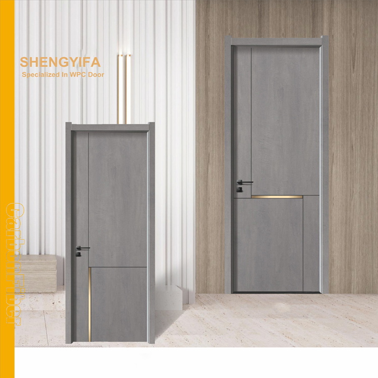 Shengyifa Cinema Studio KTV Interior Acoustic Soundproof WPC Door Interior