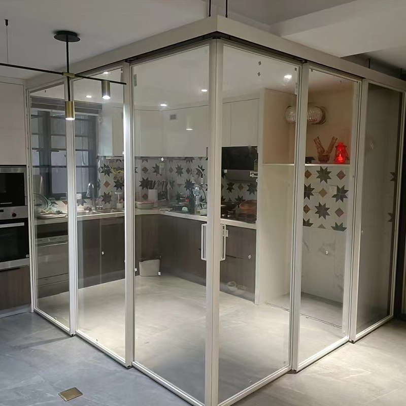 High Performance Commercial Heavy Duty Automatic Sliding Door Aluminum Glass Door