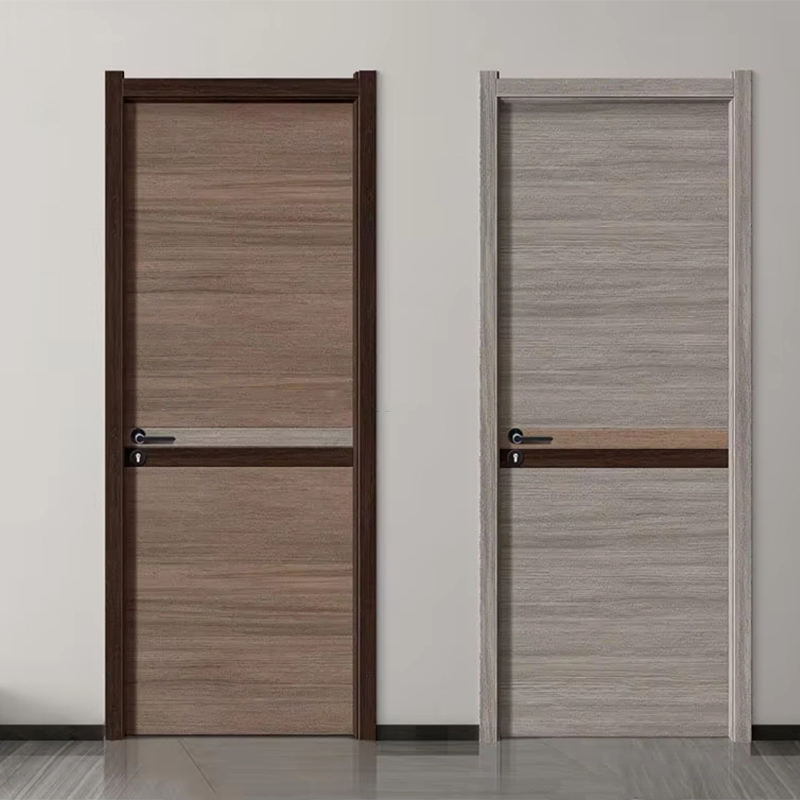 Wholesale Price Kitchen Entry Melamine Finished Surface Soundproof Wooden Front Interior Doors