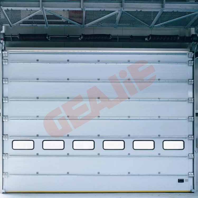 Industrial Automatic Thermal Insulated Vertical Sliding Commercial Sectional Garage Door