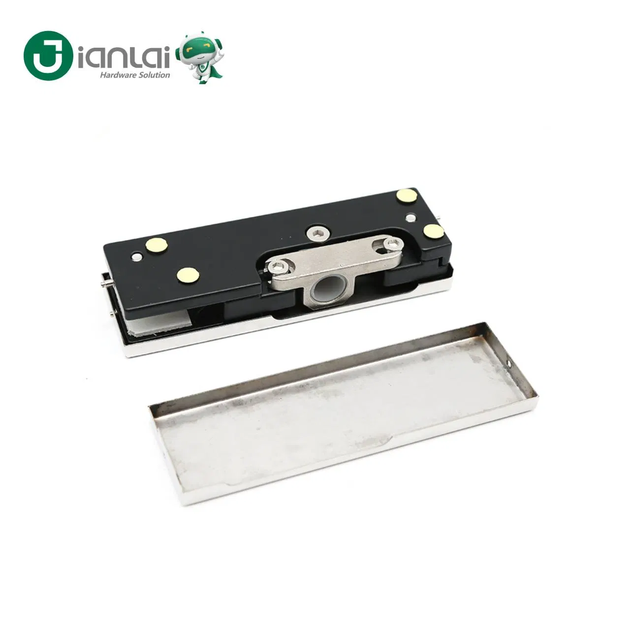 Frameless Door Glass Top Patch Fitting Glass Fittings for Glass Door Office