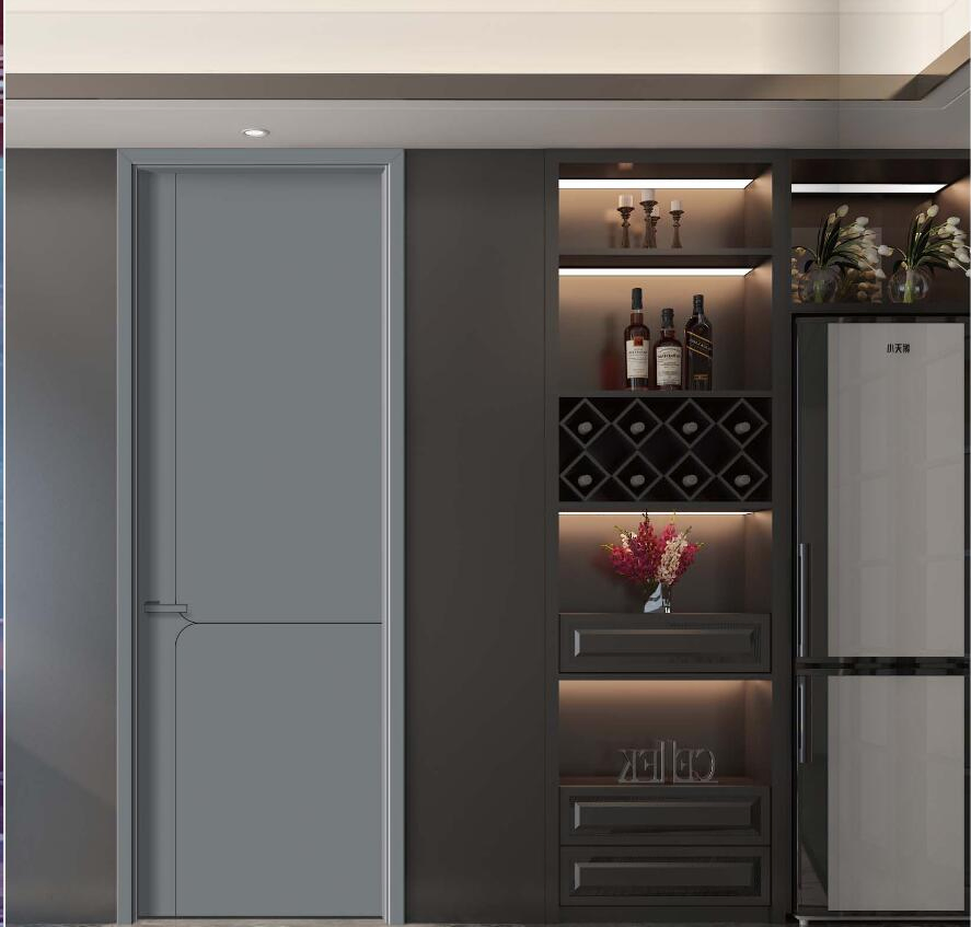 Wholesales Price Wooden PVC MDF Plywood Laminated Interior Security Interior Door