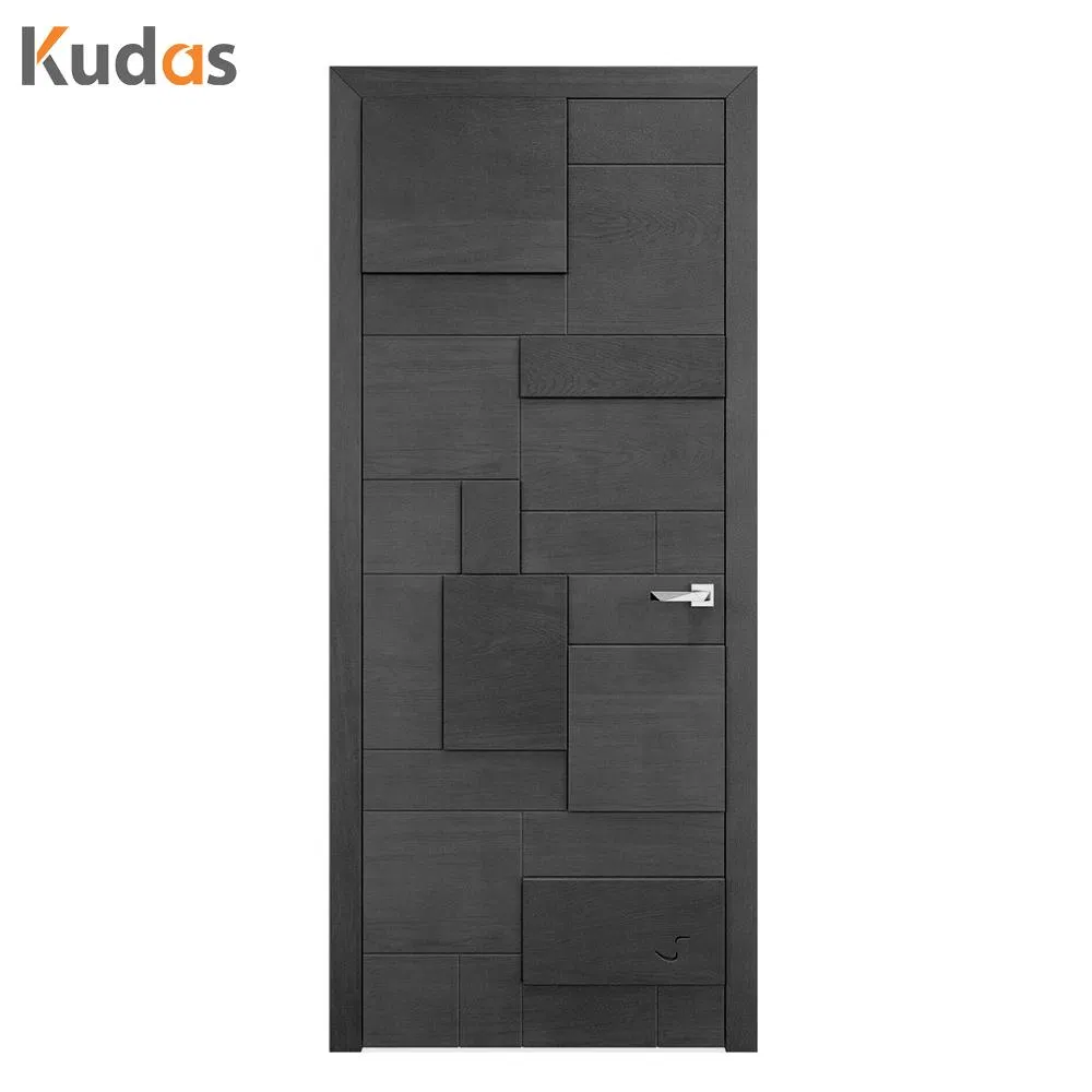 Kudas Interior Door PVC Laminated MDF Wooden Door for Apartment