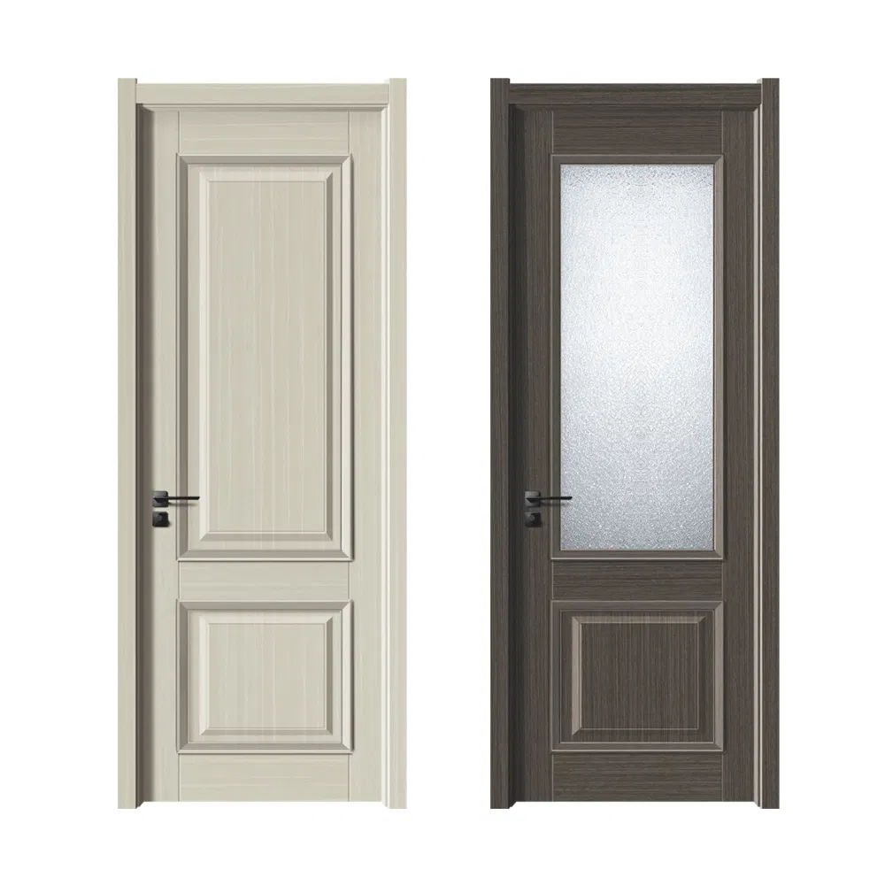 Shengyifa Modern Wooden Skeleton Design Melamine WPC House Hotel Interior Bedroom Door