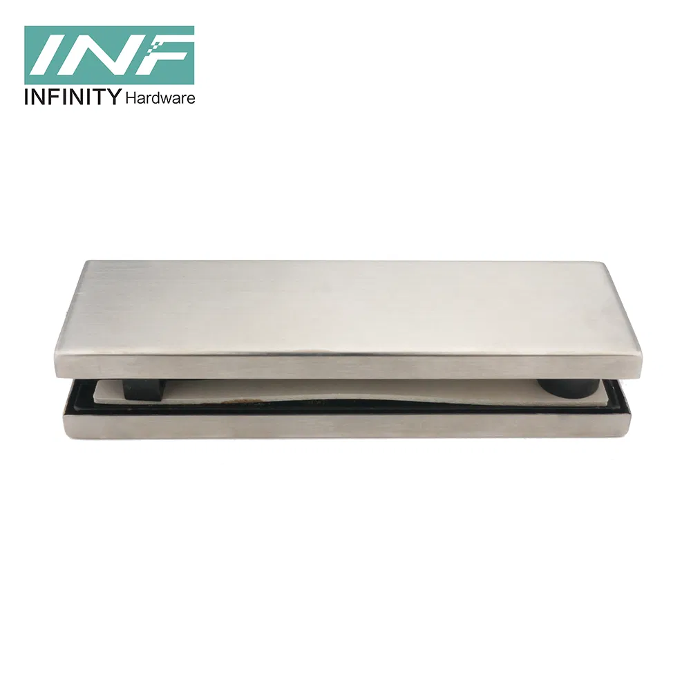 China Hot Sales Stainless Steel Patch Fitting Frameless Glass Door Zinc Alloy Hardware Patch Fittings