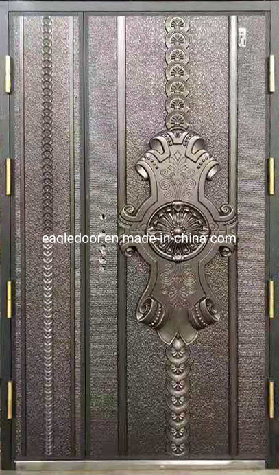 2019 Factory Cast Aluminum Explosion-Proof Hot Security Steel Door (K-024)